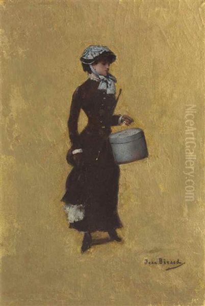 La Parisienne Oil Painting by Jean Beraud