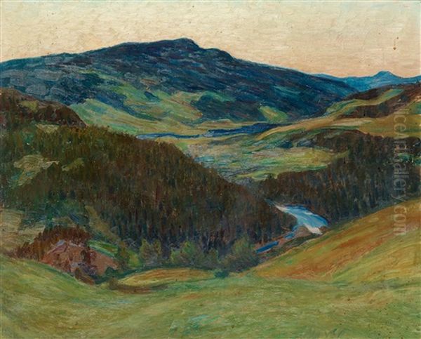 Landscape Oil Painting by Richard Bergh