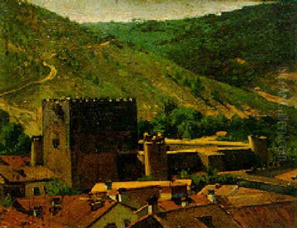 Paisaje Oil Painting by Mariano Bertuchi