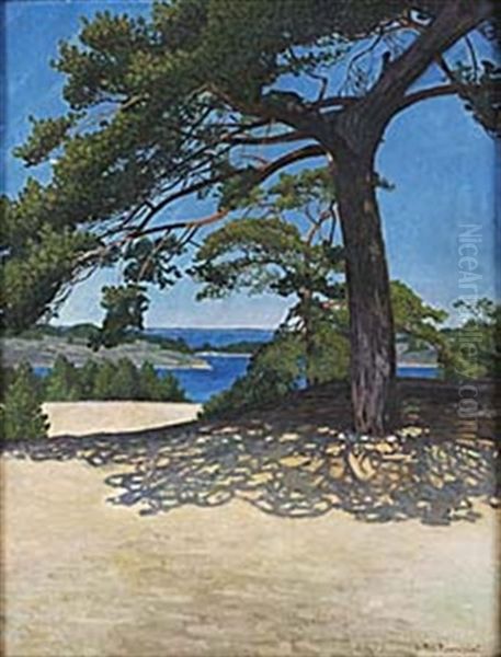 Skargardstall Oil Painting by Arthur Bianchini