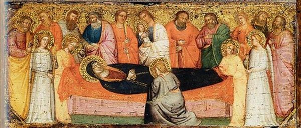 Transito Della Vergine Oil Painting by Lorenzo di Bicci