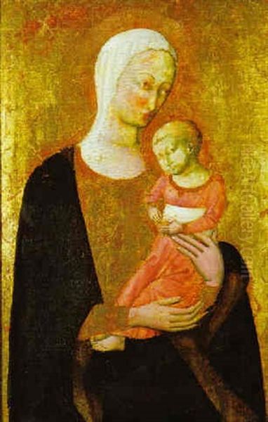 Madonna Con Bambino Oil Painting by Neri di Bicci