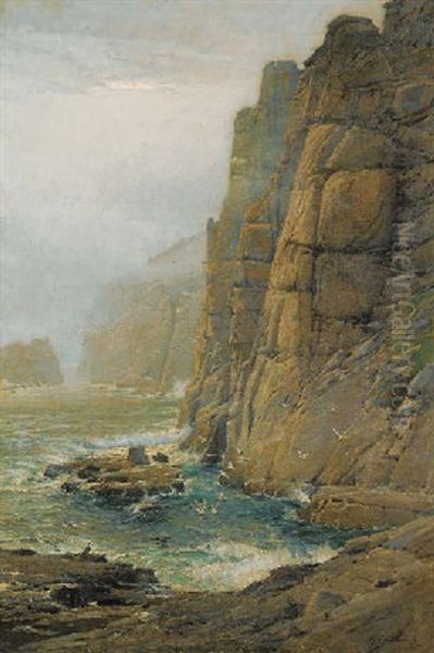 Tol Pedyn, Penwith, Cornwall Oil Painting by Samuel John Lamorna Birch