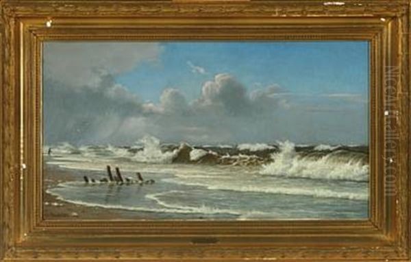 Seascape Oil Painting by Christian Blache
