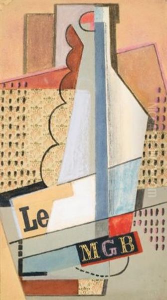 Le Monogramme Oil Painting by Maria Blanchard
