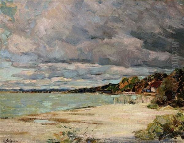 Chiemseeufer Oil Painting by Ludwig Bolgiano