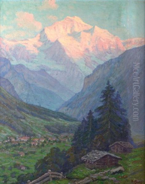 La Jungfrau Oil Painting by Primitif Bono
