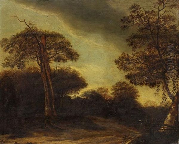 Waldlandschaft Oil Painting by Anthonie Van Borssom