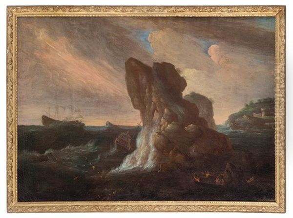 Fortuna Di Mare Oil Painting by Francesco Maria Borzone