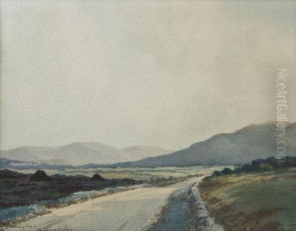 Road To Clifden, Connemara Oil Painting by Douglas Alexander