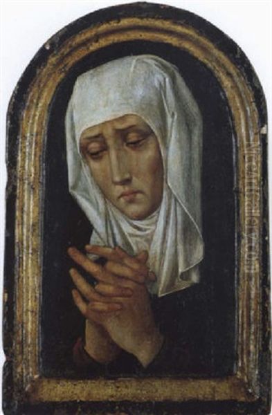 Mater Dolorosa Oil Painting by Dieric the Elder Bouts