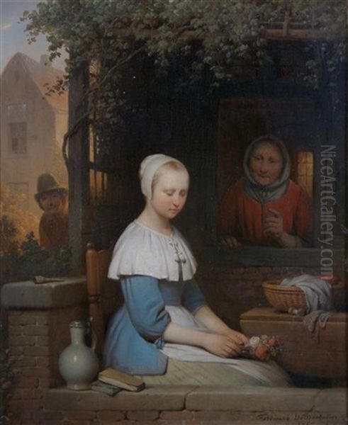 The Secession Oil Painting by Ferdinand de Braekeleer