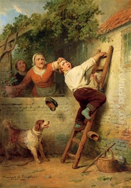 Le Marodeur Oil Painting by Ferdinand de Braekeleer