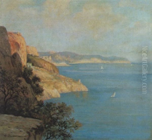 Suditalienische Landschaft Oil Painting by Carlo Brancaccio
