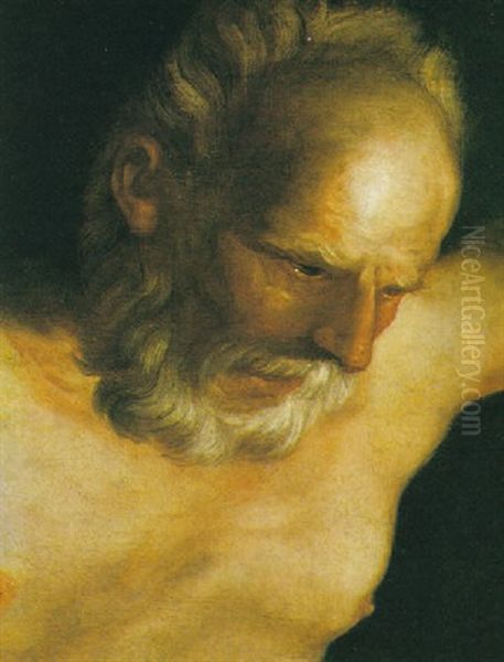 Profeta Oil Painting by Domenico Brandi