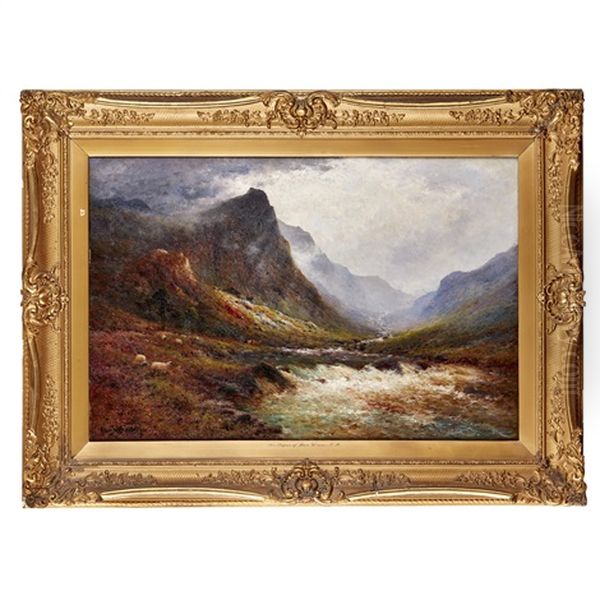 The Slopes Of Ben Venue, N.b Oil Painting by Alfred Fontville de Breanski Jr