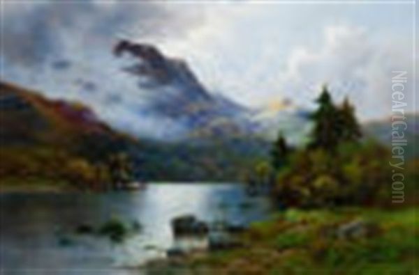 Ben Venue And The Trossachs, Scotland Oil Painting by Alfred Fontville de Breanski Jr