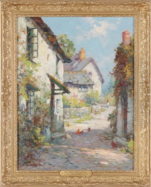 In Old Cloveily Oil Painting by Alfred Fontville de Breanski Jr