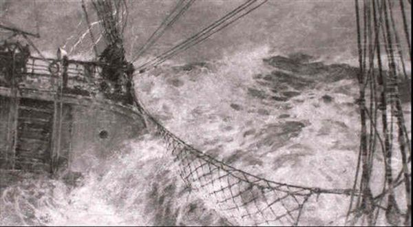 The Storm Oil Painting by Arthur Briscoe