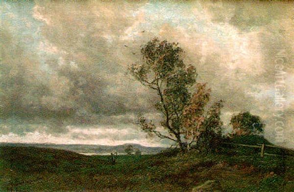 Paisaje Oil Painting by Karl Harald Alfred Broge