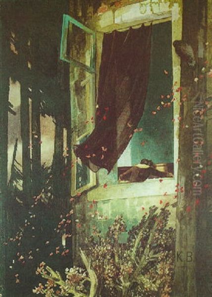 Herbstsonate Oil Painting by Klemens Brosch