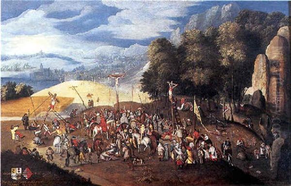 Le Golgotha Oil Painting by Pieter Brueghel the Younger