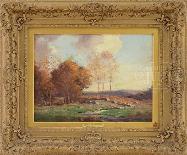 The Golden Hour Oil Painting by George Matthew Bruestle