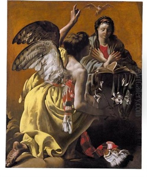 The Annunciation Oil Painting by Hendrick Ter Brugghen