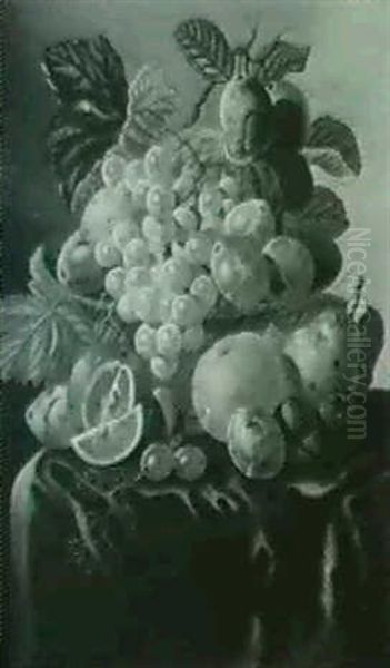 Still-life Of Fruit Oil Painting by Johannes Cornelis de Bruyn