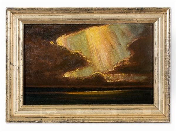 Cloud Studies Oil Painting by Robert Buchtger