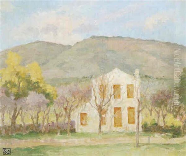 Le Lavandau Oil Painting by Rupert Bunny