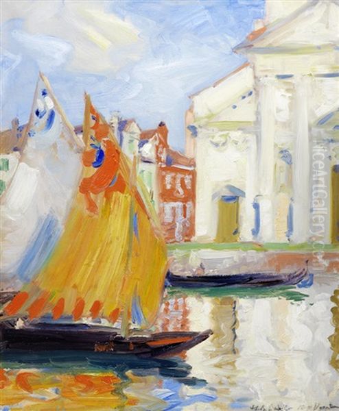 Venice Oil Painting by Francis Campbell Boileau Cadell