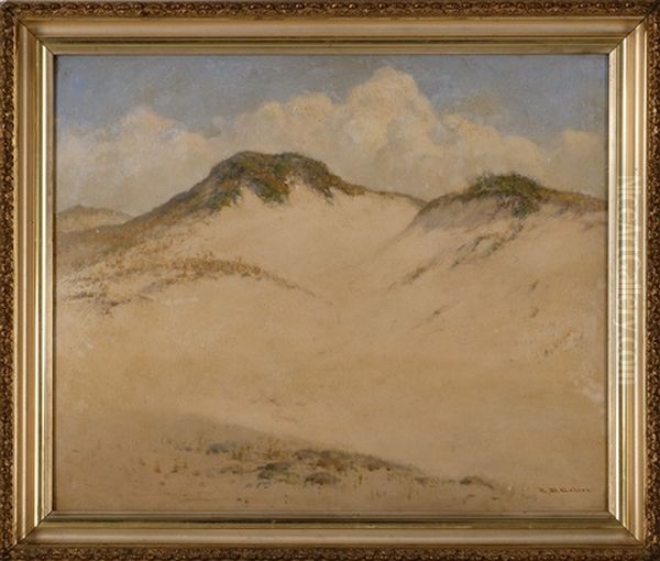 Dune At Sandy Neck Oil Painting by Charles Drew Cahoon
