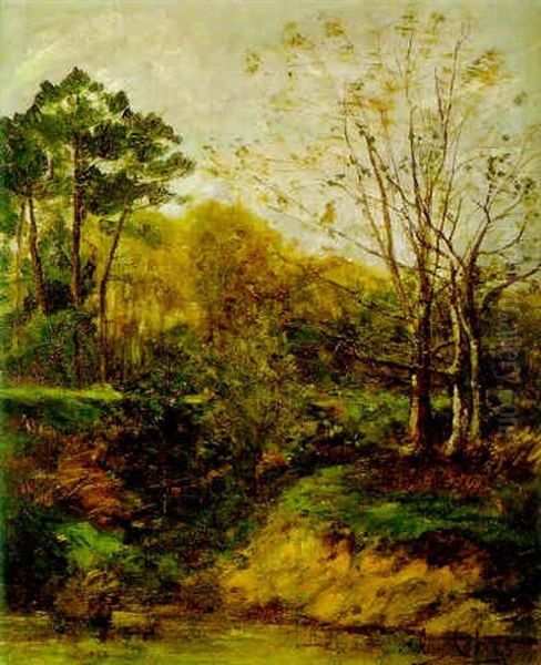 Bosque Oil Painting by Julien Calve