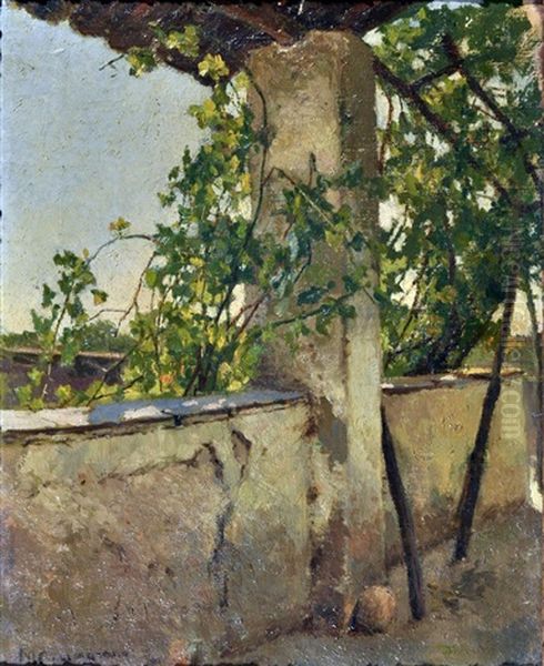 Terrazza Oil Painting by Michele Cammarano
