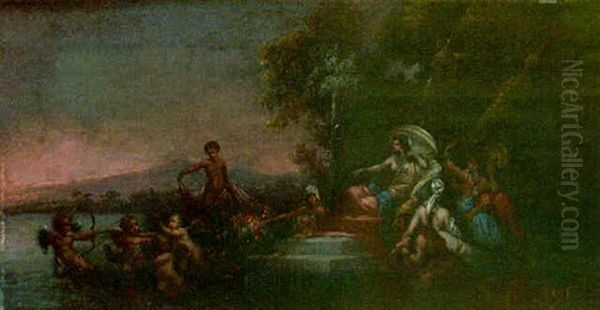 El Encuentro De Las Civilizaciones Oil Painting by Federico del Campo