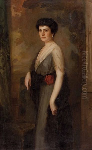 Bildnis Einer Dame Oil Painting by Hans Canon