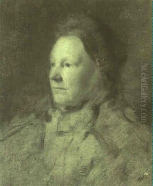Damenbildnis Oil Painting by Hans (Johann von Strasiripka) Canon