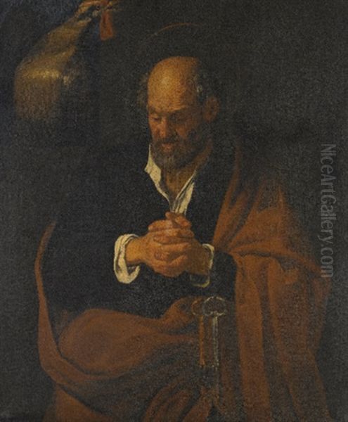 The Denial Of Saint Peter Oil Painting by Michaelangelo Merisi Da Caravaggio
