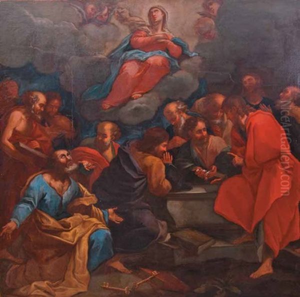 Assunzione Oil Painting by Lodovico Cardi Cigoli