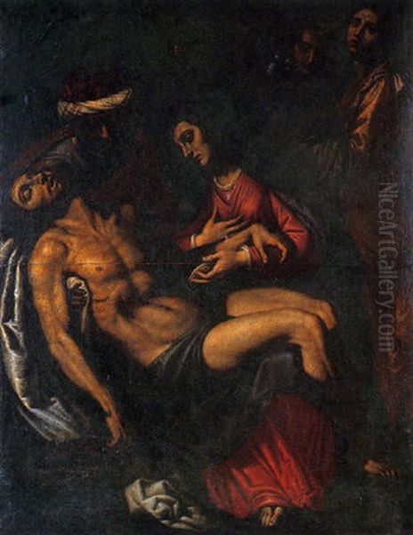 Pieta Oil Painting by Lodovico (Il Cigoli) Cardi