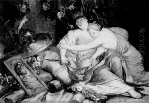 The Death Of Dido Oil Painting by Carlo Innocenzo Carlone