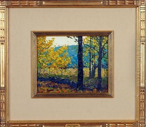 Morning Oil Painting by John Fabian Carlson