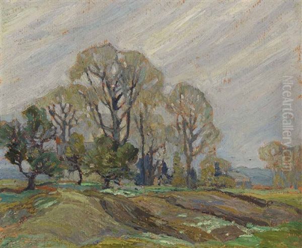 In The Trees Oil Painting by Franklin Carmichael