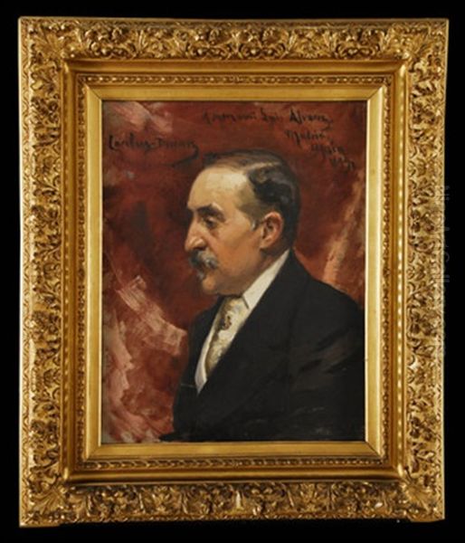 Retrato De Luis Alvarez Oil Painting by  Carolus-Duran