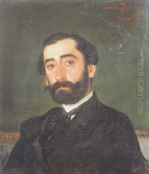 Portrait Of A Bearded Gentleman Oil Painting by  Carolus-Duran