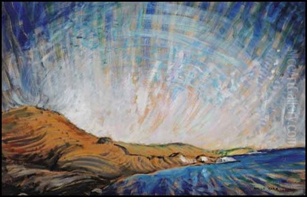 Strait Of Juan De Fuca Oil Painting by Emily Carr