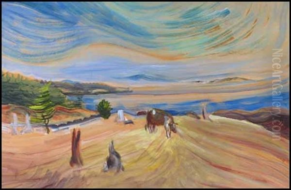 On The Coast Oil Painting by Emily Carr