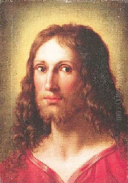 Christuskopf Oil Painting by Annibale Carracci
