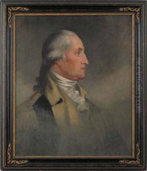 Portrait Of General George Washington Oil Painting by Joseph Alexander Ames